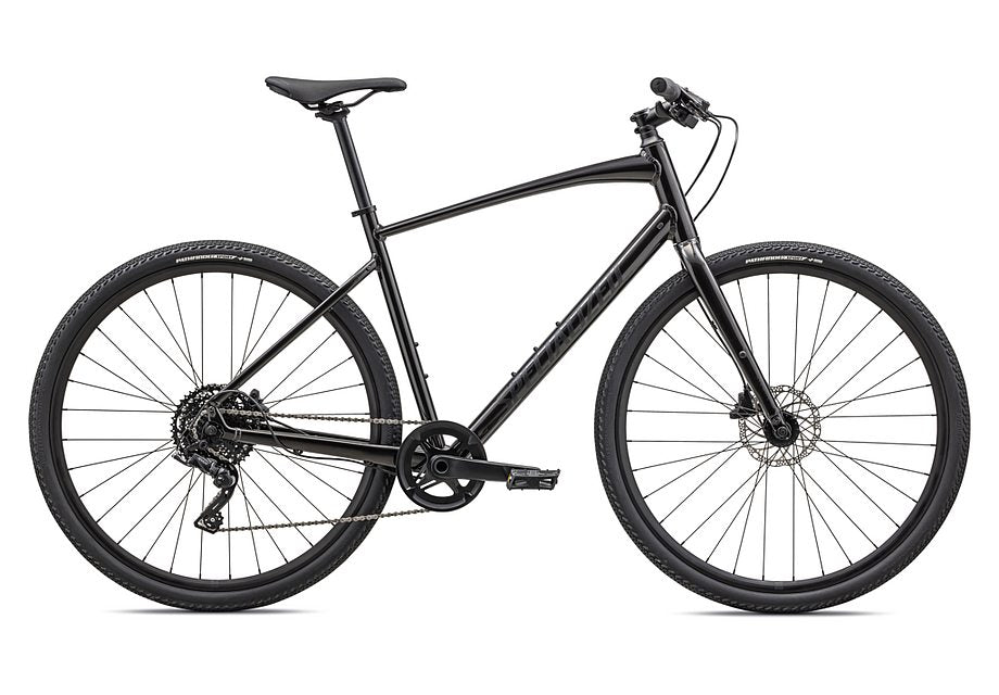 2023 Specialized sirrus x 3.0 bike gloss metallic obsidian / satin black reflective xl Bicycle Specialized