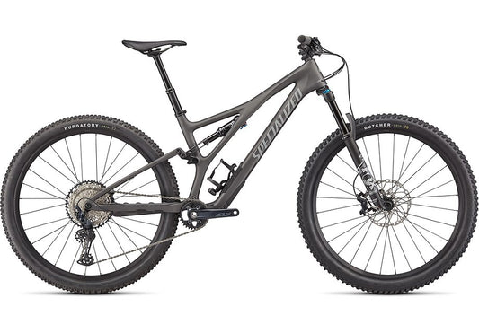 2022 Specialized Stumpjumper comp bike satin smoke / cool grey / carbon s4 Bicycle Specialized   