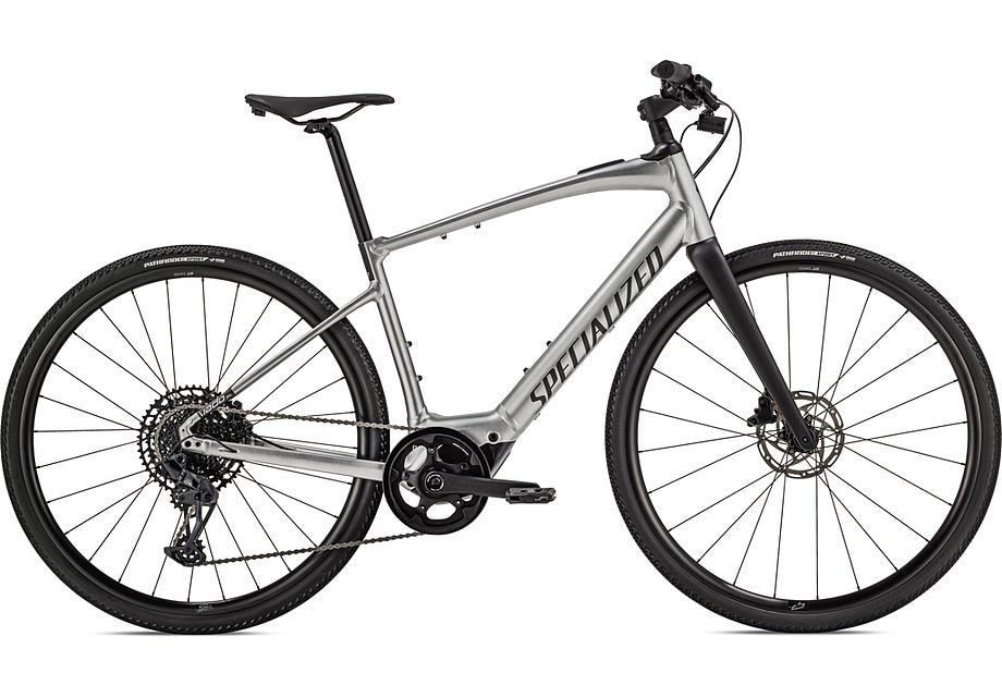 2023 Specialized vado sl 5.0 bike brushed aluminum / black reflective s Bicycle Specialized