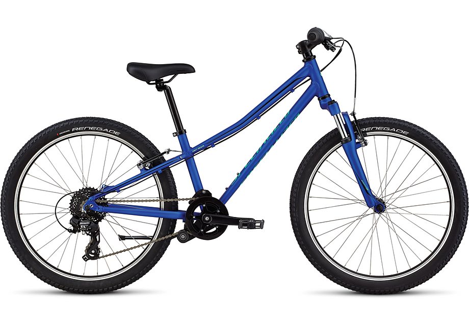2021 Specialized htrk 24 bike acid blue / black / cali fade 11 Bicycle Specialized   