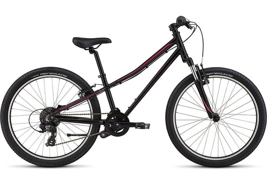 2021 Specialized htrk 24 bike black / acid pink / acid pink - acid blue crackle 11 Bicycle Specialized   