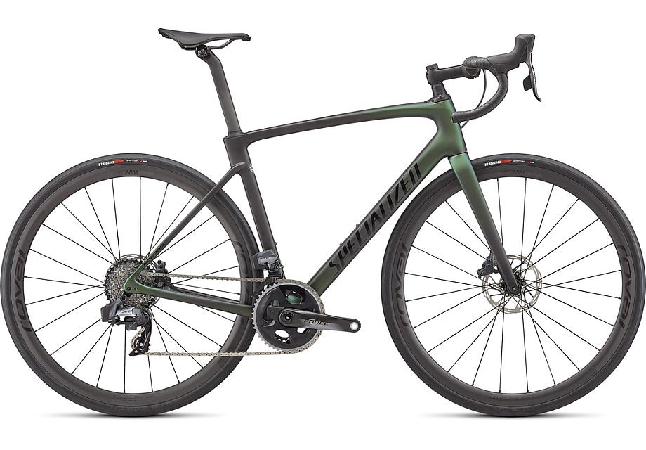 2022 Specialized roubaix pro bike chameleon silver green/black