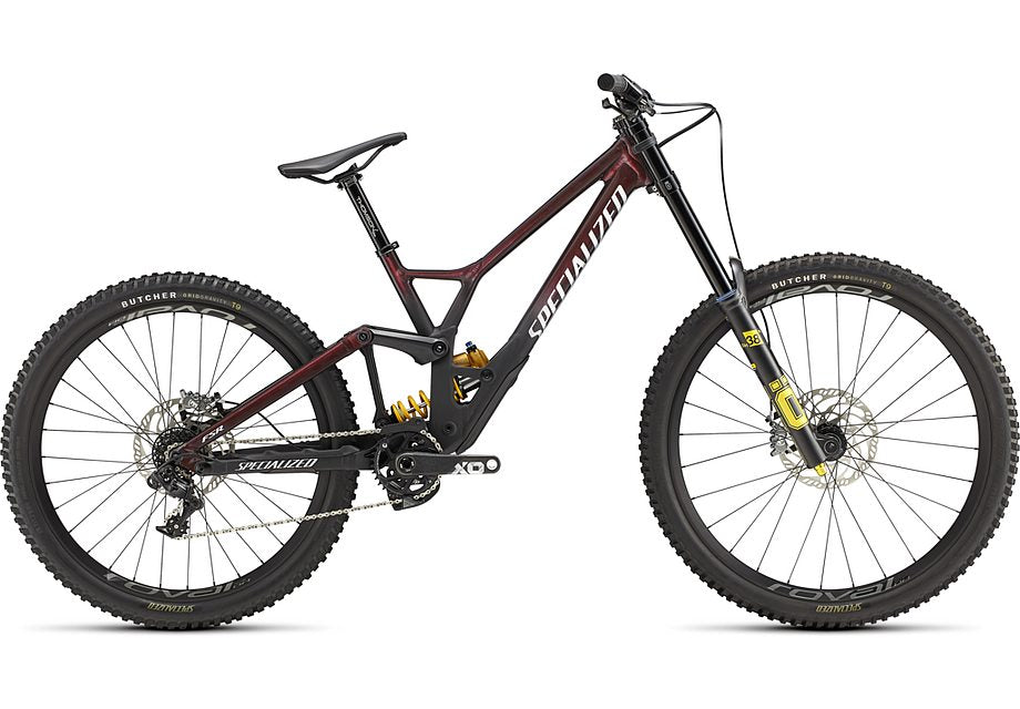 2022 Specialized demo race bike gloss red onyx / flo red speckles / satin black / dove grey s2 Bicycle Specialized