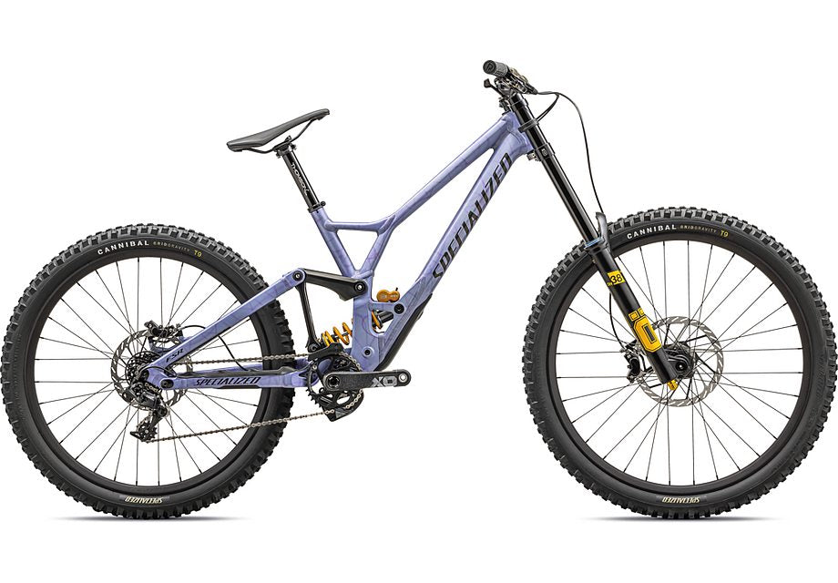 2024 Specialized demo race bike satin powder indigo / black chrome s3 Bicycle Specialized