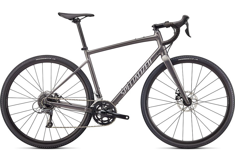 2024 Specialized diverge e5 bike satin smoke/cool grey/chrome/clean 61 Bicycle Specialized