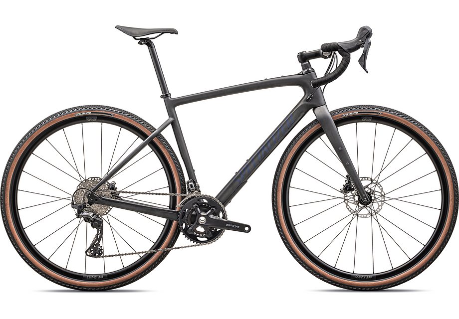 2024 Specialized diverge sport carbon bike satin carbon / blue 2024 Specialized diverge sport carbon bike satin carbon / blue