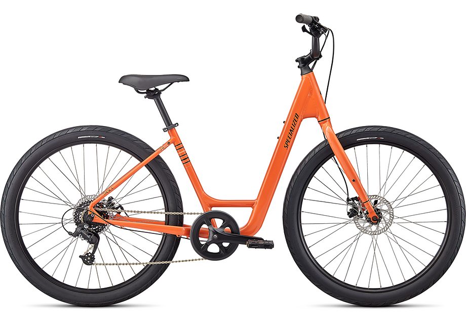 2023 Specialized roll 2.0 low entry bike gloss blaze / ice papaya / satin black reflective m Bicycle Specialized