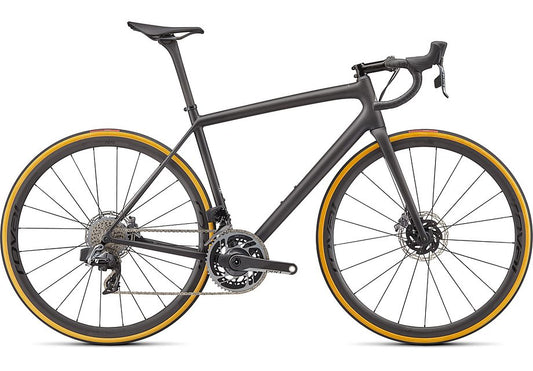 2022 Specialized aethos S-Works etap bike carbon / chameleon eyris color run / chrome foil 61 Bicycle Specialized   
