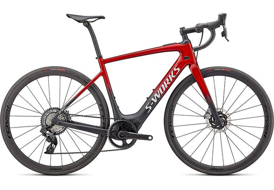 2022 Specialized creo sl S-Works carbon bike red tint/spectraflair/silver/black/chrome l Bicycle Specialized   