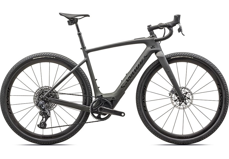 s-works gravel bike 2024 Specialized creo sl S-Works carbon bike satin forest green carb dark moss green speckle 56