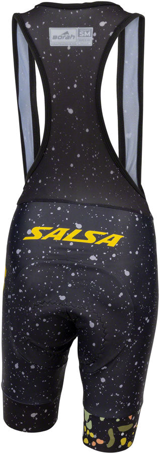 Salsa Womens Terrazzo Bib Short - Small Black Shorts and Pants Salsa