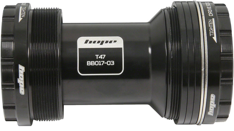Hope T47 Bottom Bracket Bottom Bracket - 68/73mm For 30mm Spindle Stainless BLK Bottom Brackets Hope