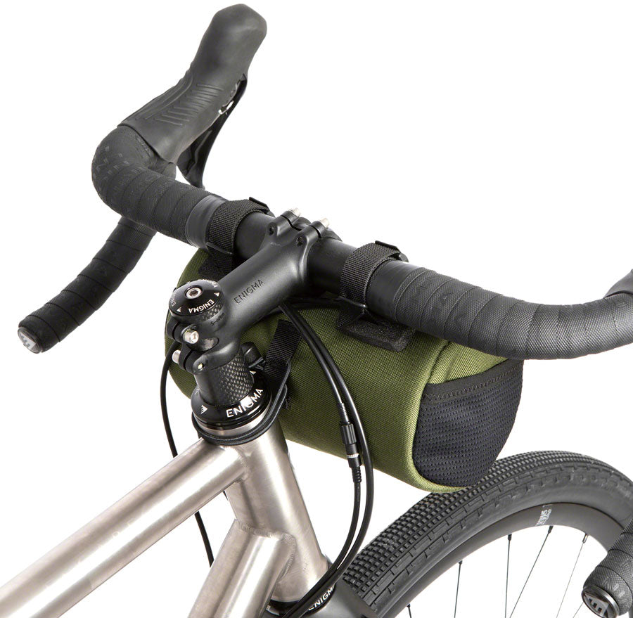 Restrap Canister Handlebar Bag - Olive Handlebar Bags Restrap