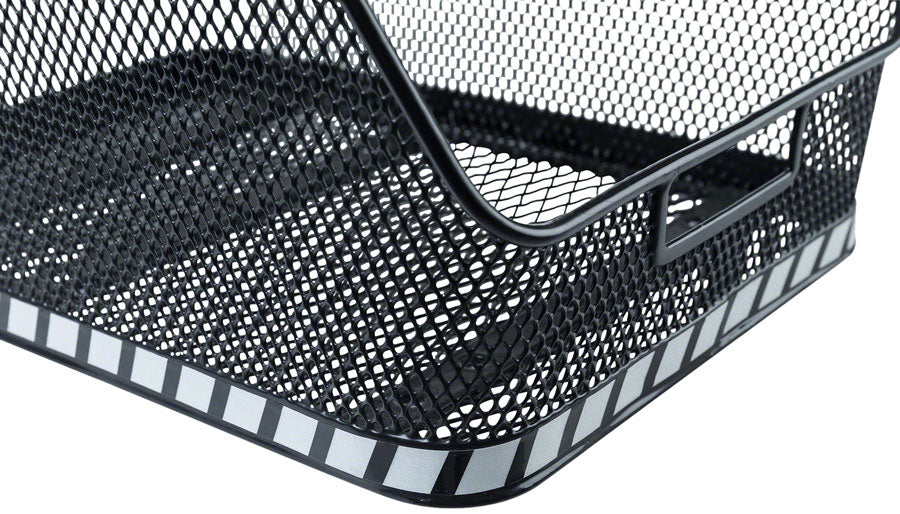 Basil Class Rear Basket - Black Baskets and Accessories Basil