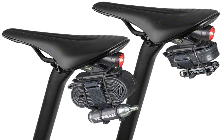 Topeak Free Pack DF Tool Carrier - Duo Fixer Mount Includes Tire Levers Tool Wrap Topeak
