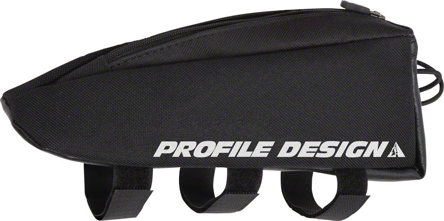 Profile Design Aero E-Pack Top Tube/Stem Bag: Black Top Tube/ Stem Bag Profile Racing