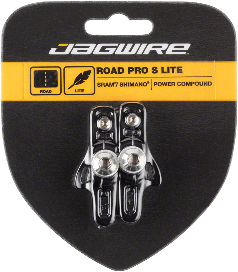 Jagwire Road Pro S Brake Pads SRAM/Shimano Black Brake Pads Jagwire