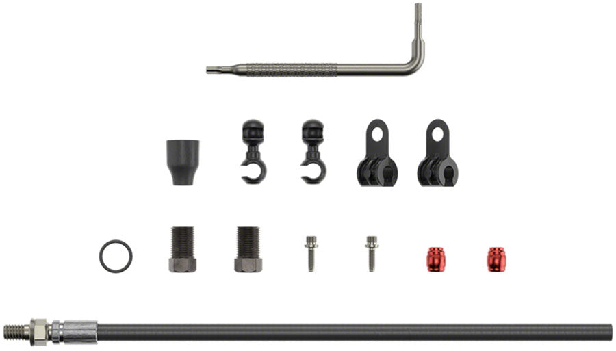 SRAM Disc Brake Hose Kit - Threadless Inline Crimp 2000mm Disc Hose and Parts SRAM