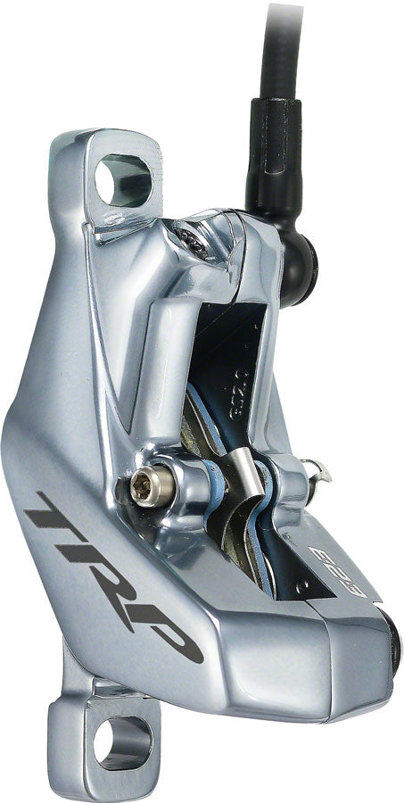 TRP DH-R EVO HD-M846 Disc Brake Lever - Front Hydraulic Post Mount Silver Disc Brake & Lever TRP