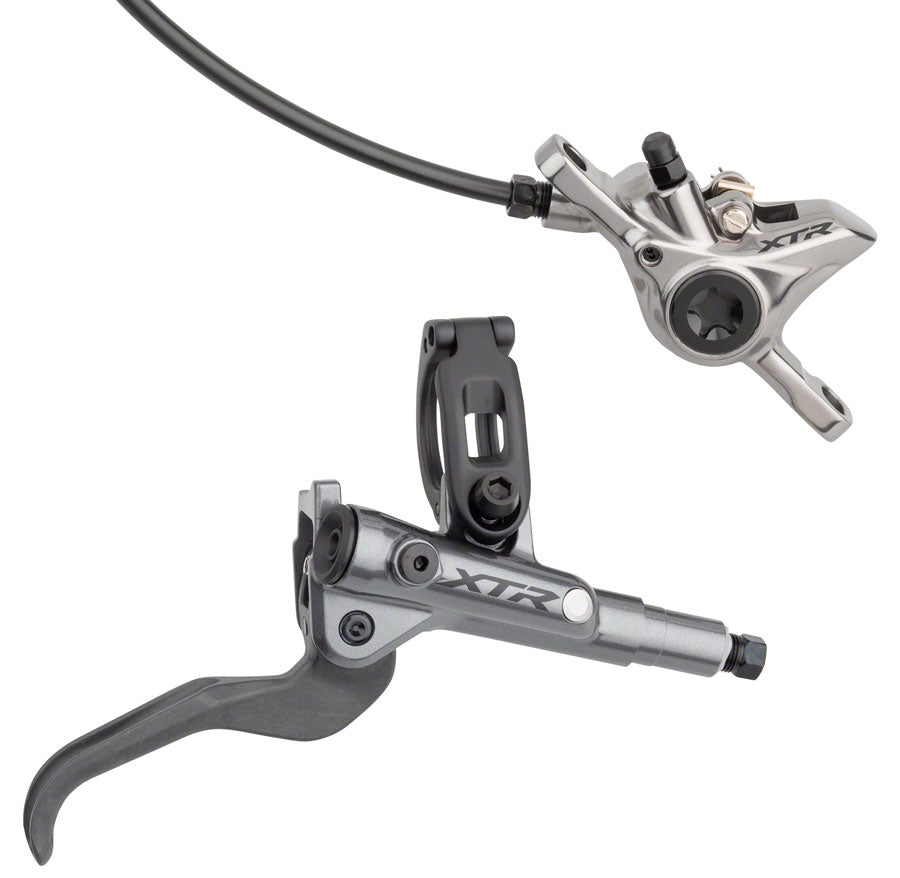 Shimano XTR BL-M9100/BR-M9100 Disc Brake Lever - Front Hydraulic Post Mount Gray Disc Brake & Lever Shimano