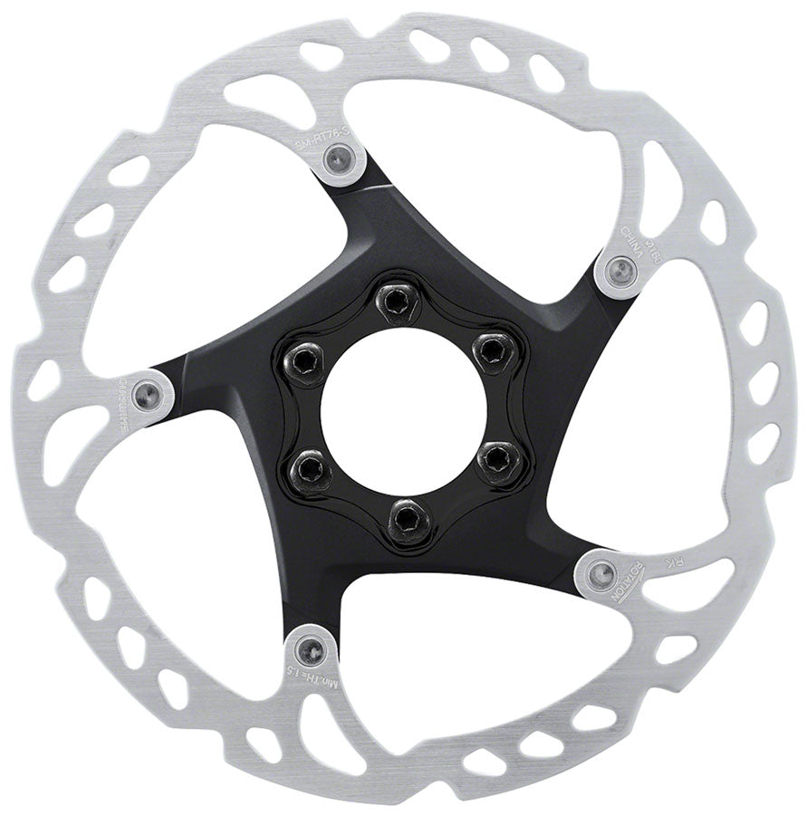 Shimano DEORE XT SM-RT76 Disc Rotor - 160mm 6-Bolt Disc Rotor Shimano