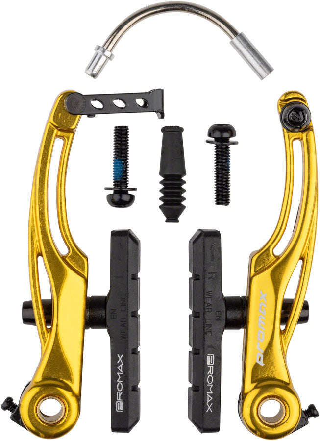 Promax P-1 Linear Pull Brake - 108mm Gold Linear Pull Brakes Promax