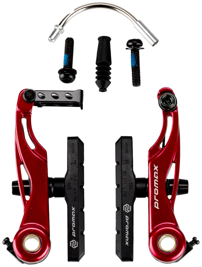 Promax P-1 Linear Pull Brake - 85mm Red Linear Pull Brakes Promax