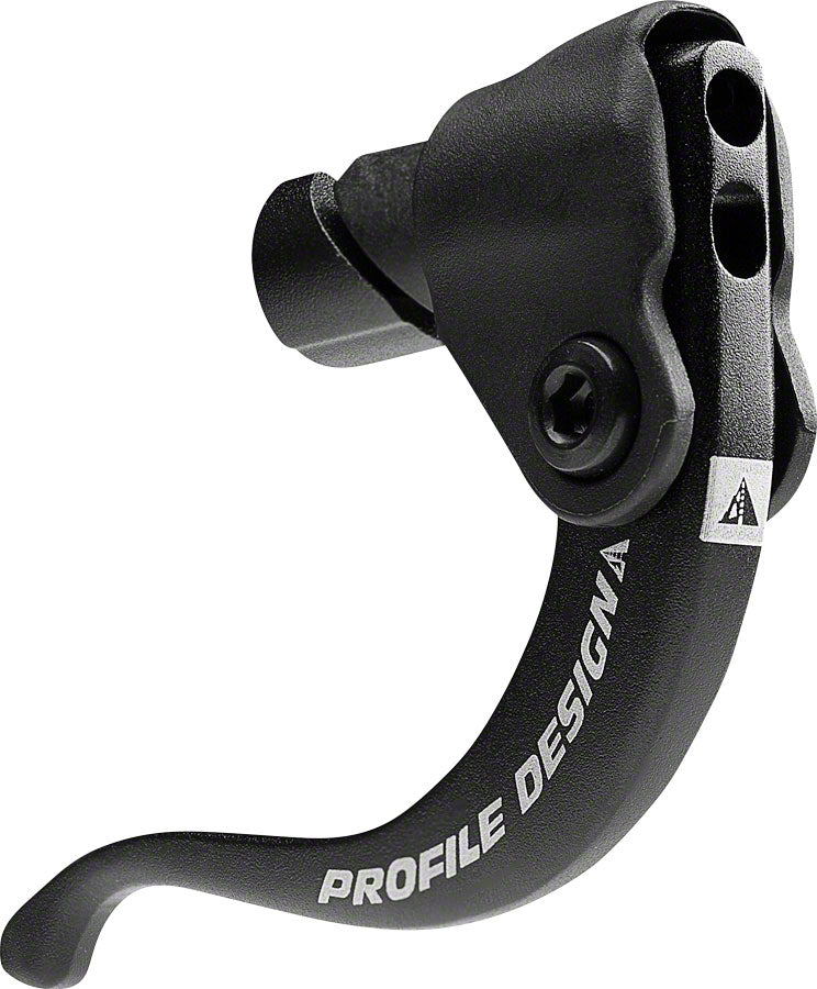 Profile Design 3/One Aluminum Reverse Brake Lever Set: Black TT/Aero Lever Pair Profile Racing