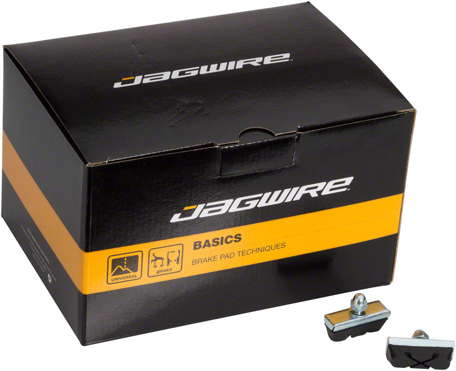 Jagwire Basics X-Caliper Brake Pads - Threaded Black Box of 50 Pairs Brake Pads Jagwire