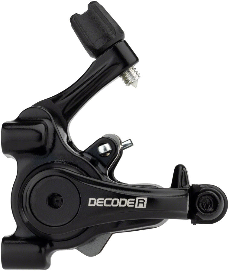 Promax Decode R DSK-718R Disc Brake Caliper - Short Pull Road Mechanical Flat Mount BLK Disc Brake Calipers Promax