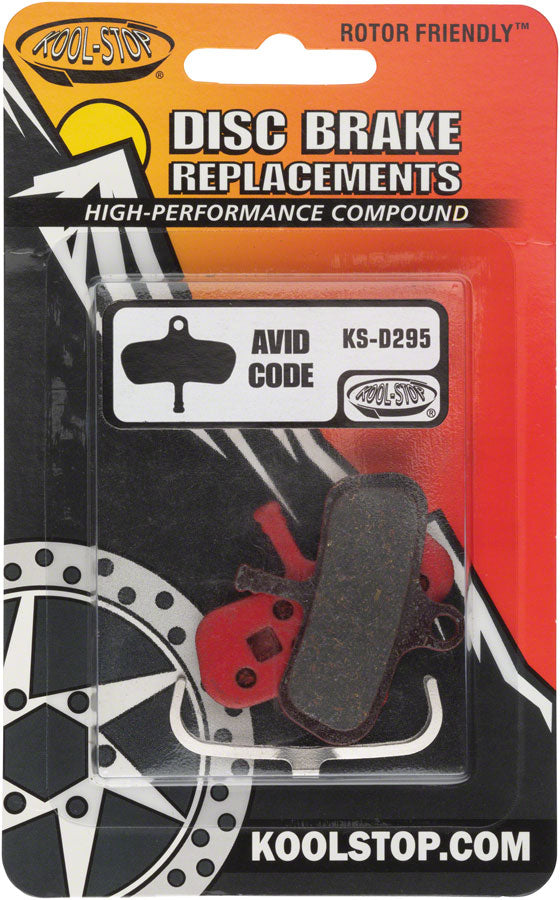 Kool-Stop Avid Code Disc Brake Pads - Organic Steel Disc Brake Pads Kool Stop