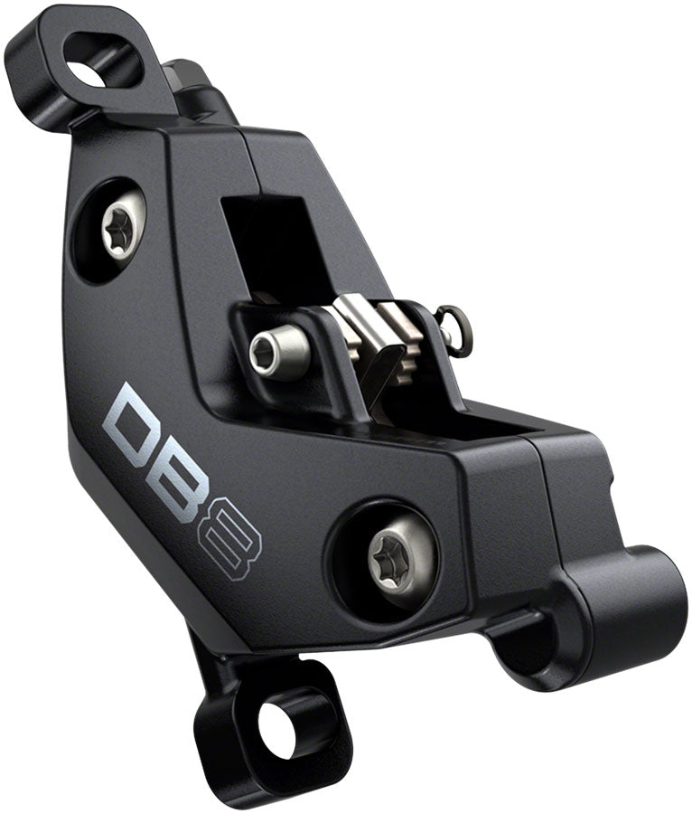 SRAM DB8 Disc Brake Caliper - Mineral Oil Caliper Post Mount 4-Piston Diffusion BLK Disc Brake Calipers SRAM