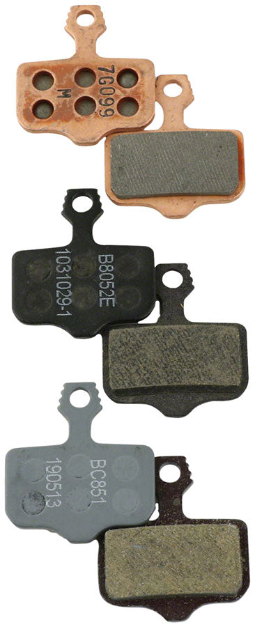 SRAM Disc Brake Pads - Organic Compound Steel Backed Powerful For Level Elixir 2-Piece Road Disc Brake Pads SRAM