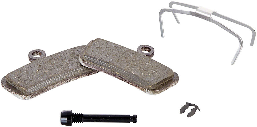 SRAM Disc Brake Pads - Organic Compound Steel Backed Powerful For Trail Guide G2 Disc Brake Pads SRAM