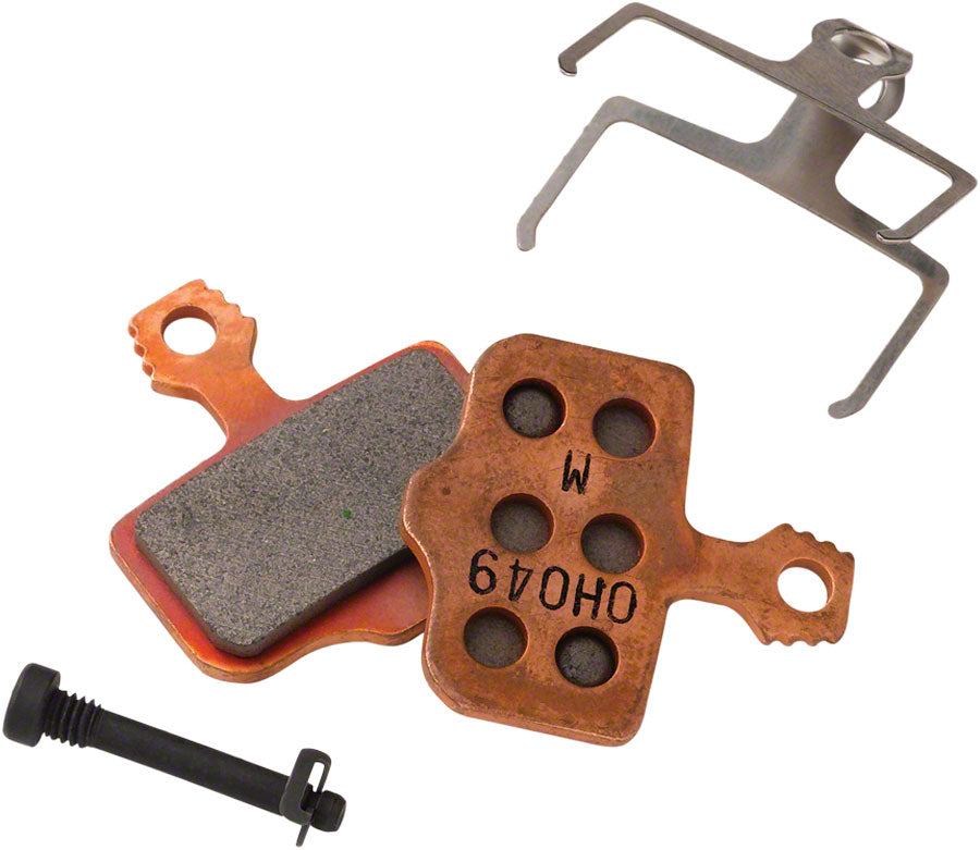 SRAM Disc Brake Pads - Sintered Compound Steel Backed Powerful For Level Elixir 2-Piece Road Disc Brake Pads SRAM