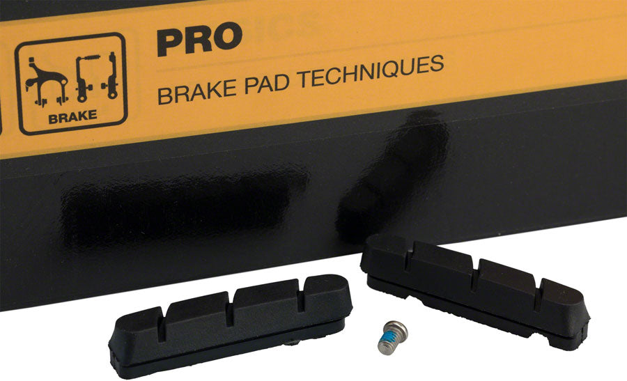 Jagwire Road Pro S Brake Pad Inserts SRAM/Shimano Box of 50 Pairs Black Brake Pads Jagwire