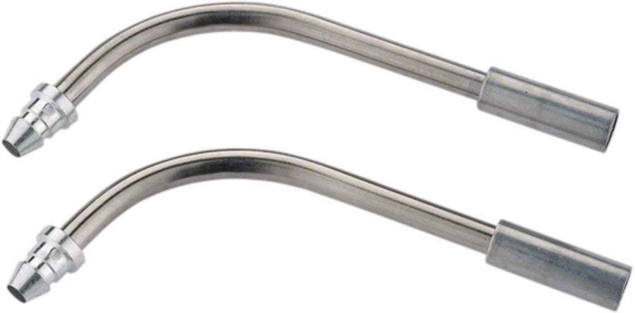 Jagwire Brake Noodles 83 Degree Bag of 10 Silver Linear Pull Brake Noodle Jagwire