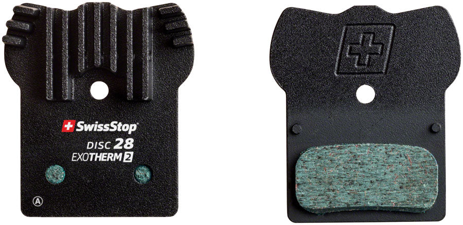 SwissStop EXOTherm2 Brake Pad Set Disc 28: for Shimano "J" shape Disc Brake Pads SwissStop