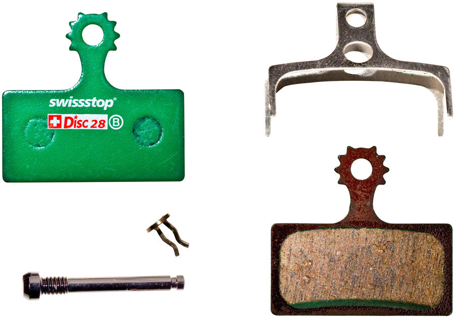 SwissStop Disc C Disc Brake Pad Set - Disc 28 for Shimano "G" shape Disc Brake Pads SwissStop