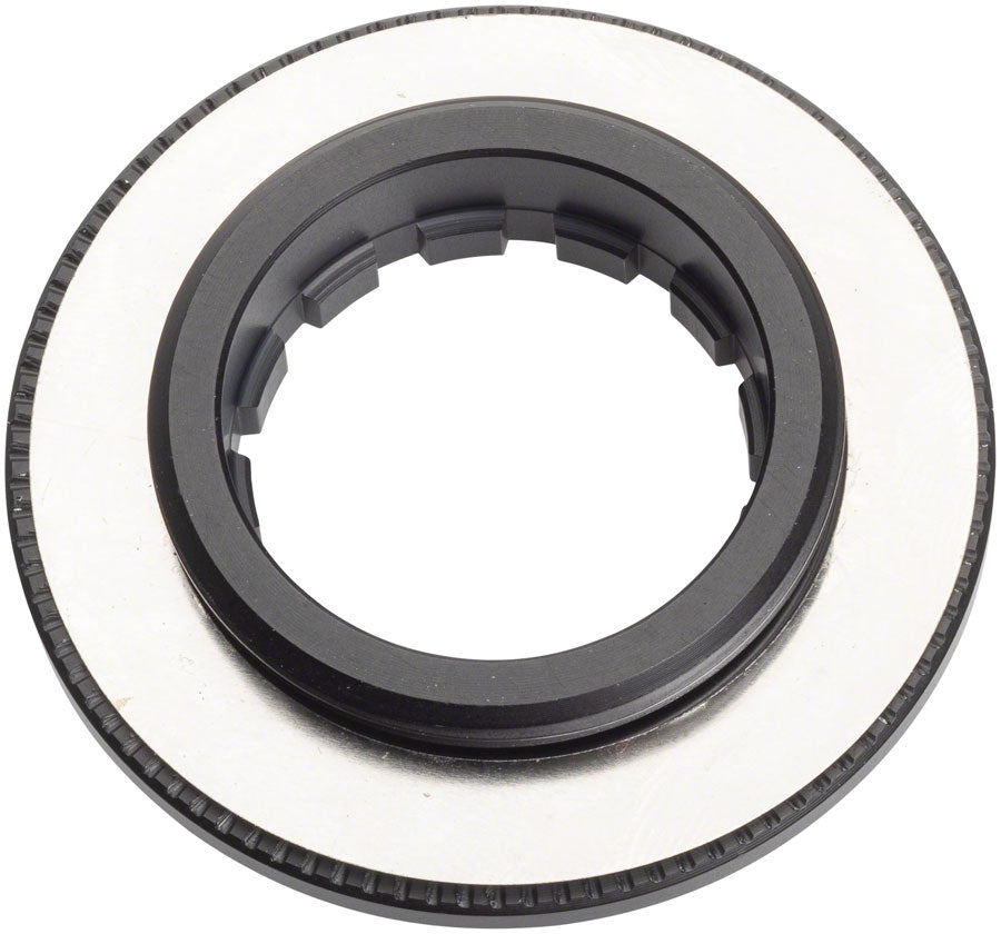 Jagwire Center Lock Disc Brake Rotor Lock Ring for 9-12mm Axles Alloy Black Disc Rotor Jagwire