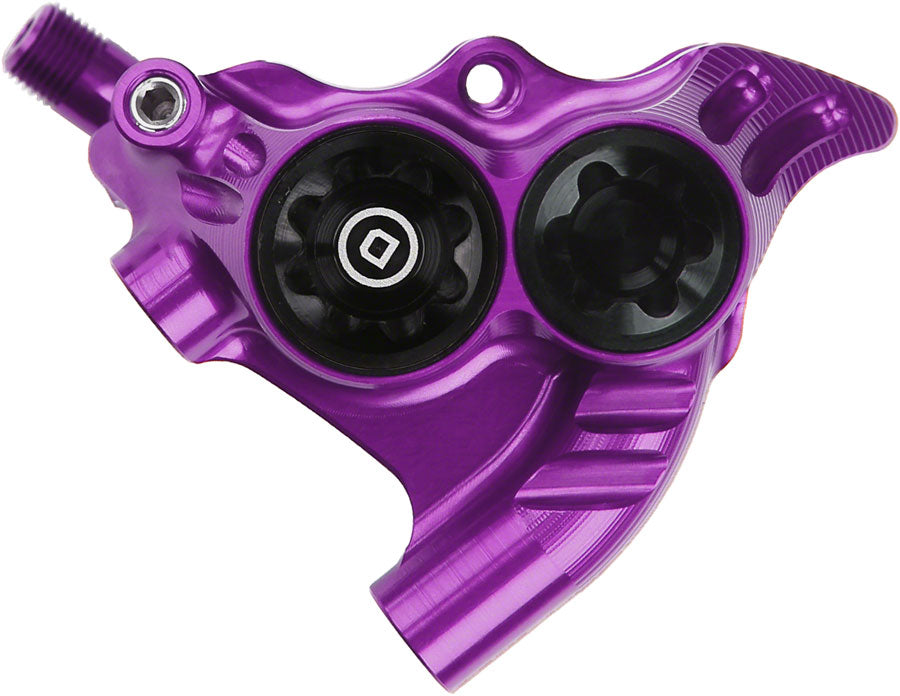 Hope RX4+ Disc Brake Caliper - Flat Mount Rear +20mm DOT Type Purple Disc Brake Calipers Hope