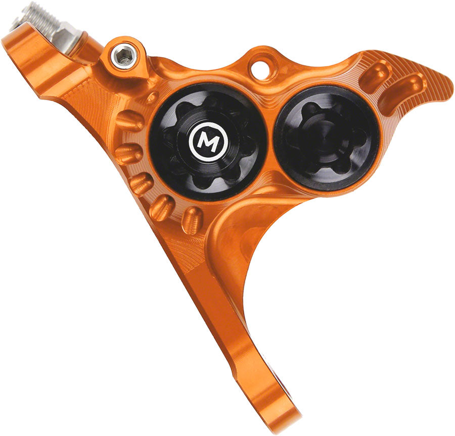 Hope RX4+ Disc Brake Caliper - Flat Mount Front +20mm Mineral Oil Type Orange Disc Brake Calipers Hope