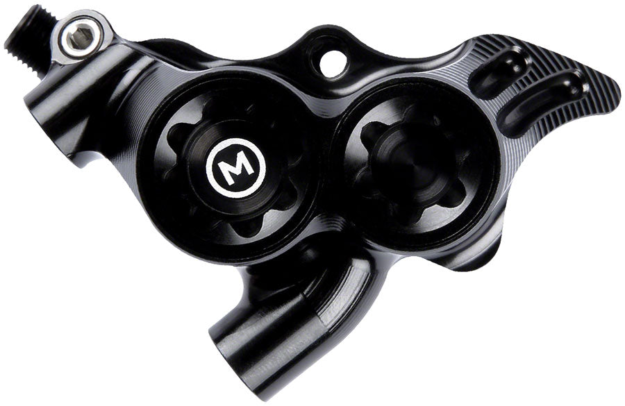 Hope RX4+ Disc Brake Caliper - Flat Mount Mineral Oil Black Disc Brake Calipers Hope