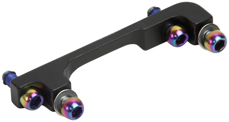 SRAM Post Bracket 40P Standard Mount - Includes Bracket Stainless Steel Rainbow Bolts Disc Brake Adapters & Bolts SRAM