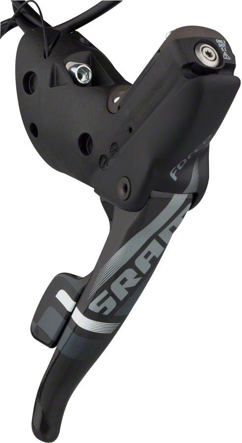 SRAM Force 22 Hydraulic Road Rear DoubleTap Lever Complete 2000mm Hose Fittings Brake/Shift Lever - Drop Bar SRAM