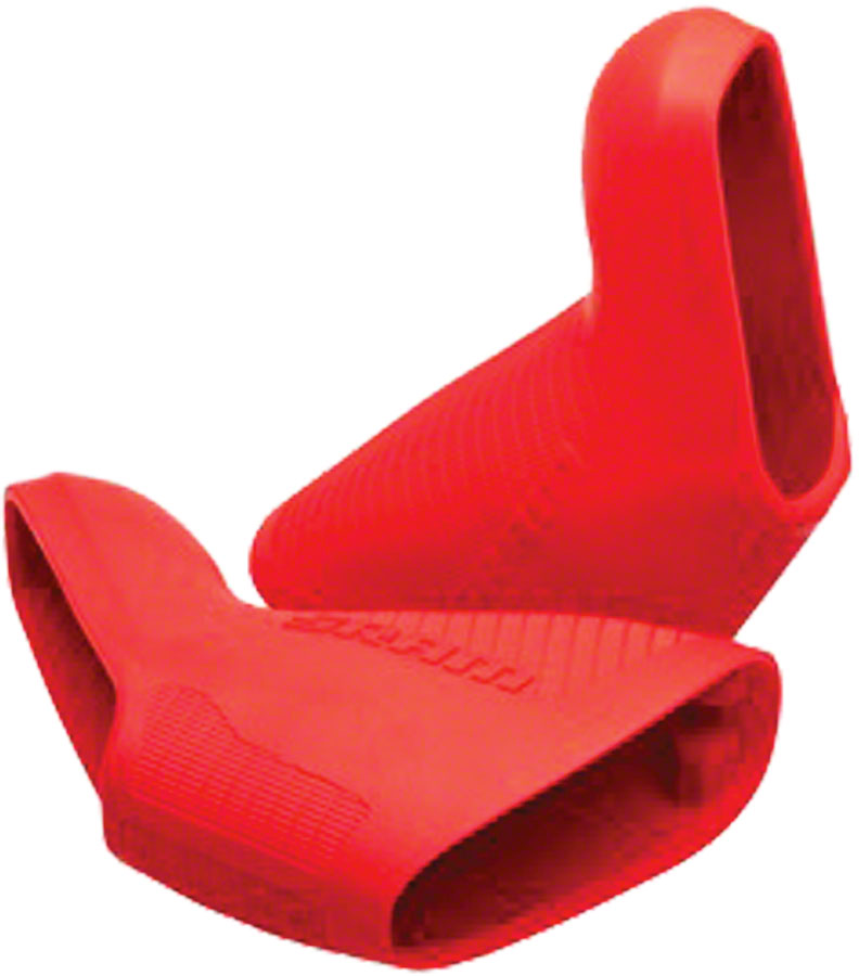 SRAM Cable Brake Hood Covers Red Fit 2013 Red 10-Speed Red 22 Force 22 Rival 22 Pair Brake Lever Hood SRAM