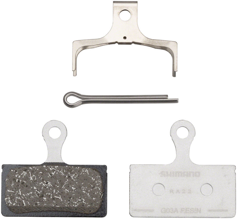 Shimano G05A-RX Disc Brake Pad Spring - Resin Compound Alloy Back Plate Box/25 pair Disc Brake Pads Shimano