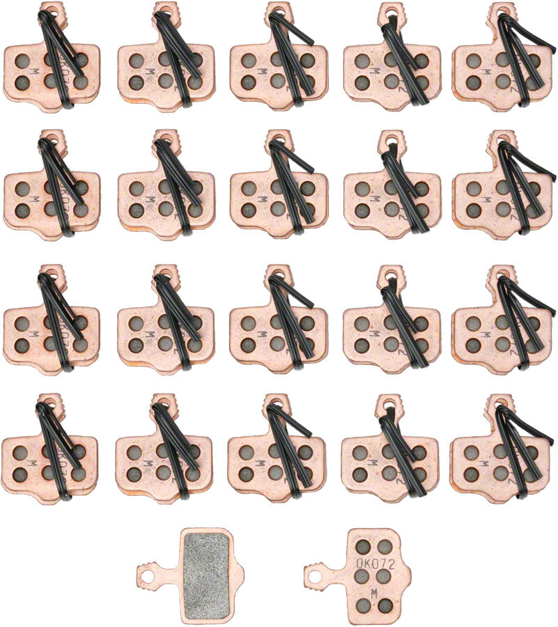 SRAM Disc Brake Pads - Sintered Compound Steel Backed Powerful For Level Elixir 2-Piece Road Bulk Box of 20 Disc Brake Pads Avid