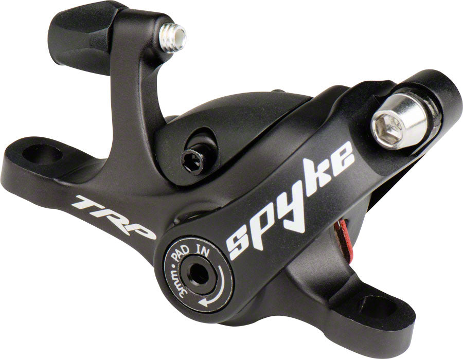 TRP Spyke Mechanical Post-Mount Caliper long-pull leversout rotor BLK Disc Brake Calipers TRP