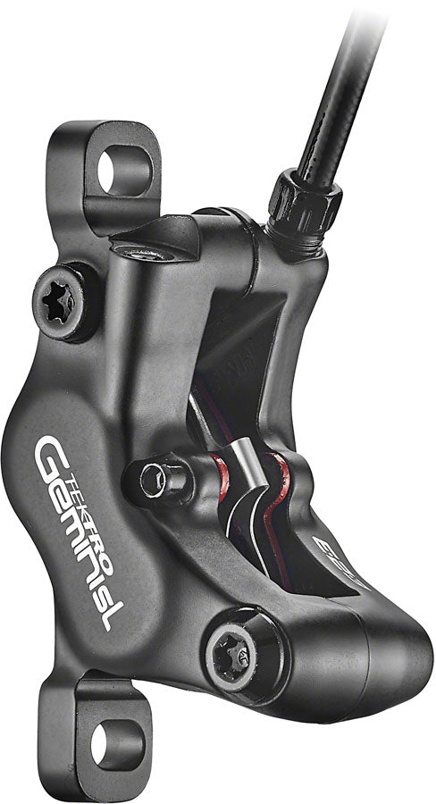 Tektro HD-M535 Disc Brake and Lever - Front Hydraulic Post Mount Black Disc Brake & Lever Tektro